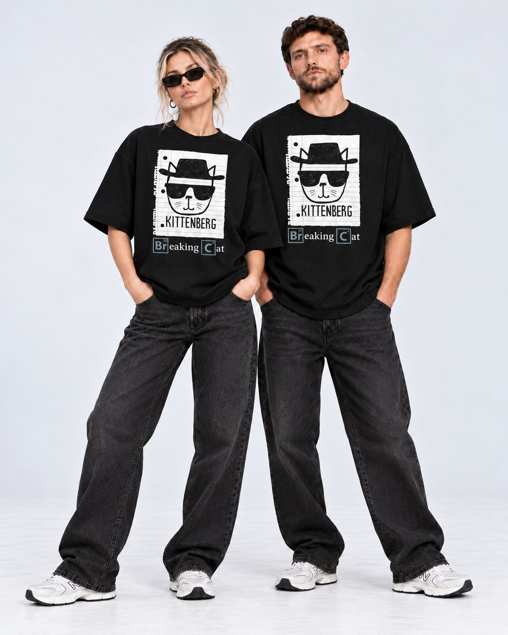 Футболка oversize КИТЕНБЕРГ черная