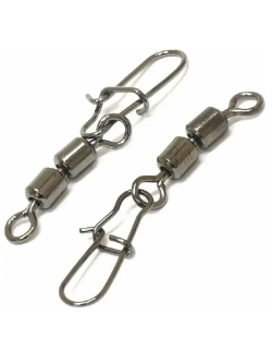 Вертлюг двойной с застежкой HS 2X ROLLING SWIVELS WITH