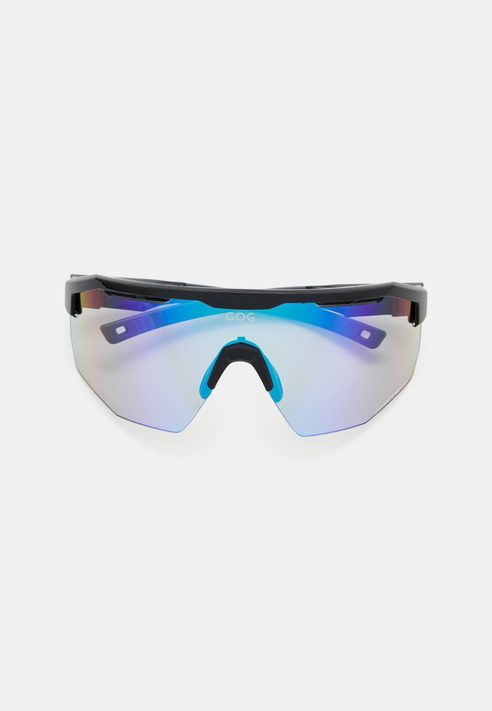 Спортивные очки с диоптриями GOG Argo С / Black-Grey / Photochromic Blue Lens