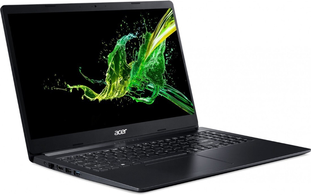 Ноутбук Acer Aspire 3 A315-34-P3CS Intel Pentium N5030, 1.1 GHz - 3.1 GHz/ 4096 Mb/ 15.6; Full HD 1920x1080/ 256 Gb/ DVD нет/ Intel UHD Graphics 605/ No OS/ черный, 1.94 кг, NX.HE3ER.00Q