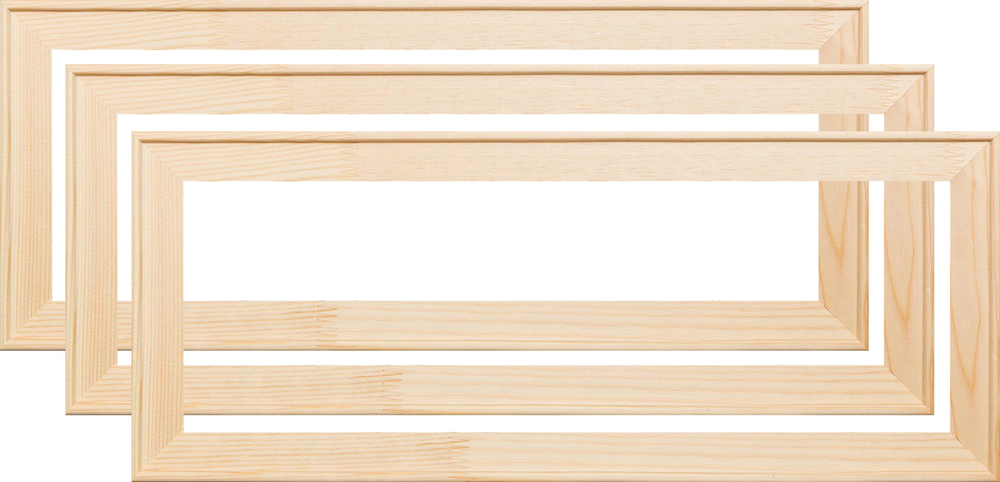 Подрамник для холста 20x40 см. сеч. 30*15 мм. (3 штуки)