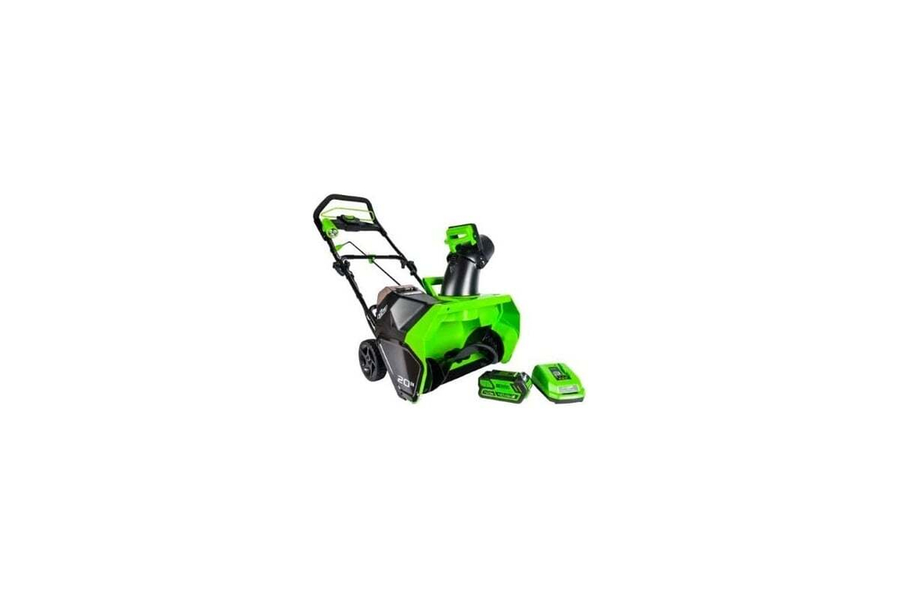 Снегоуборочник GREENWORKS GD40STK5 40 V с акк и з/у   2600007UG