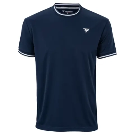 Теннисная футболка Tecnifibre Team Tech - marine