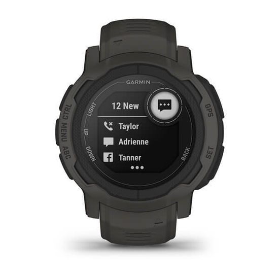 Спортивные прочные часы Garmin Instinct 2, Graphite, 010-02626-00
