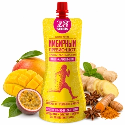 Имбирный Пребио-шот «Манго + Маракуйя + Анис»