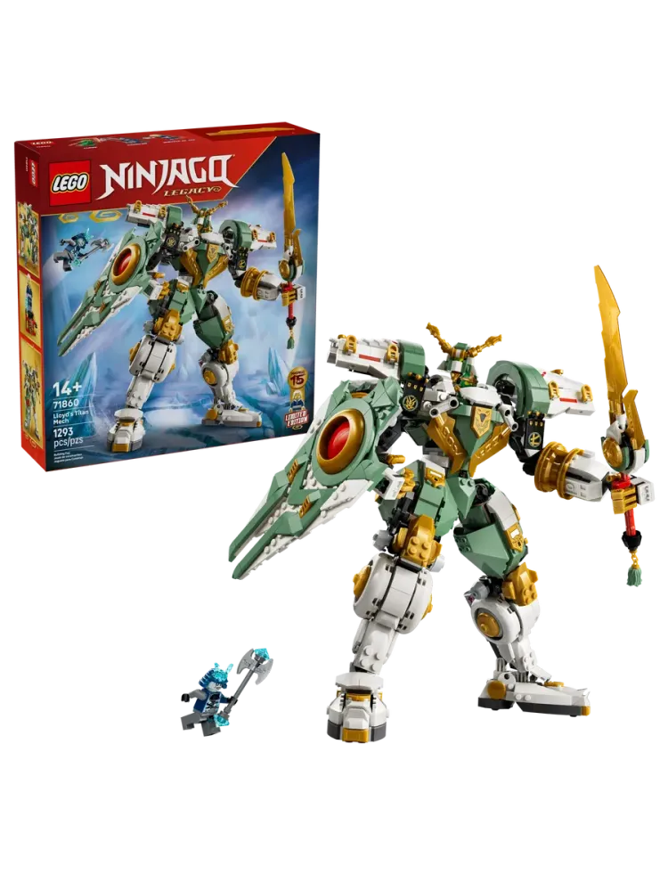 Конструктор NINJAGO 71860 Титановый мех Ллойда