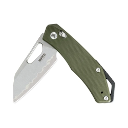 Нож складной SRM 261M-GP2 Cub Beadblast (140Cr Laminated, Green G10)