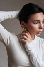 Серьги Bloom gold