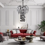 Подвесная люстра MODESTYLE MS.2115.800 BK