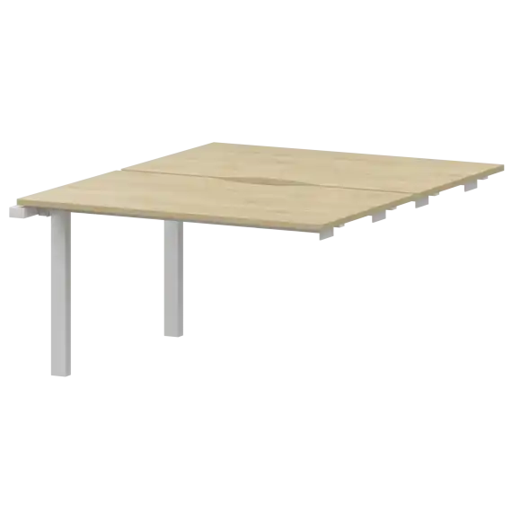 Модуль двойной на металлокаркасе НТМП.ПО.Б2-120Э  1200x1496x750 Аргентум-МП