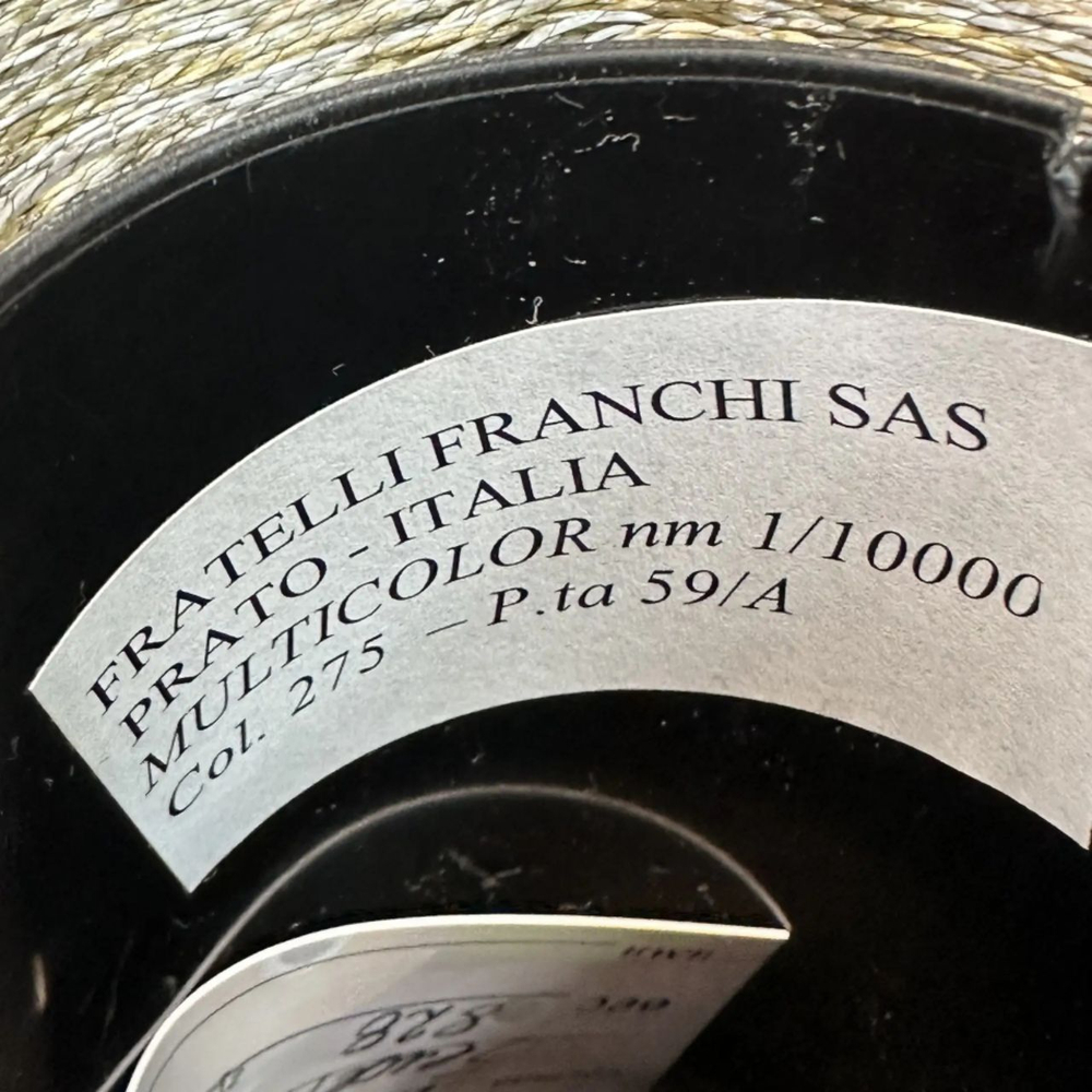 MULTICOLOR - Fratelli Franchi; 100% вискоза; 1000м/100гр; col.275, цвет: белое золото