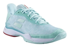 Женские теннисные кроссовки Babolat Jet Tere All Court Women - yucca/white