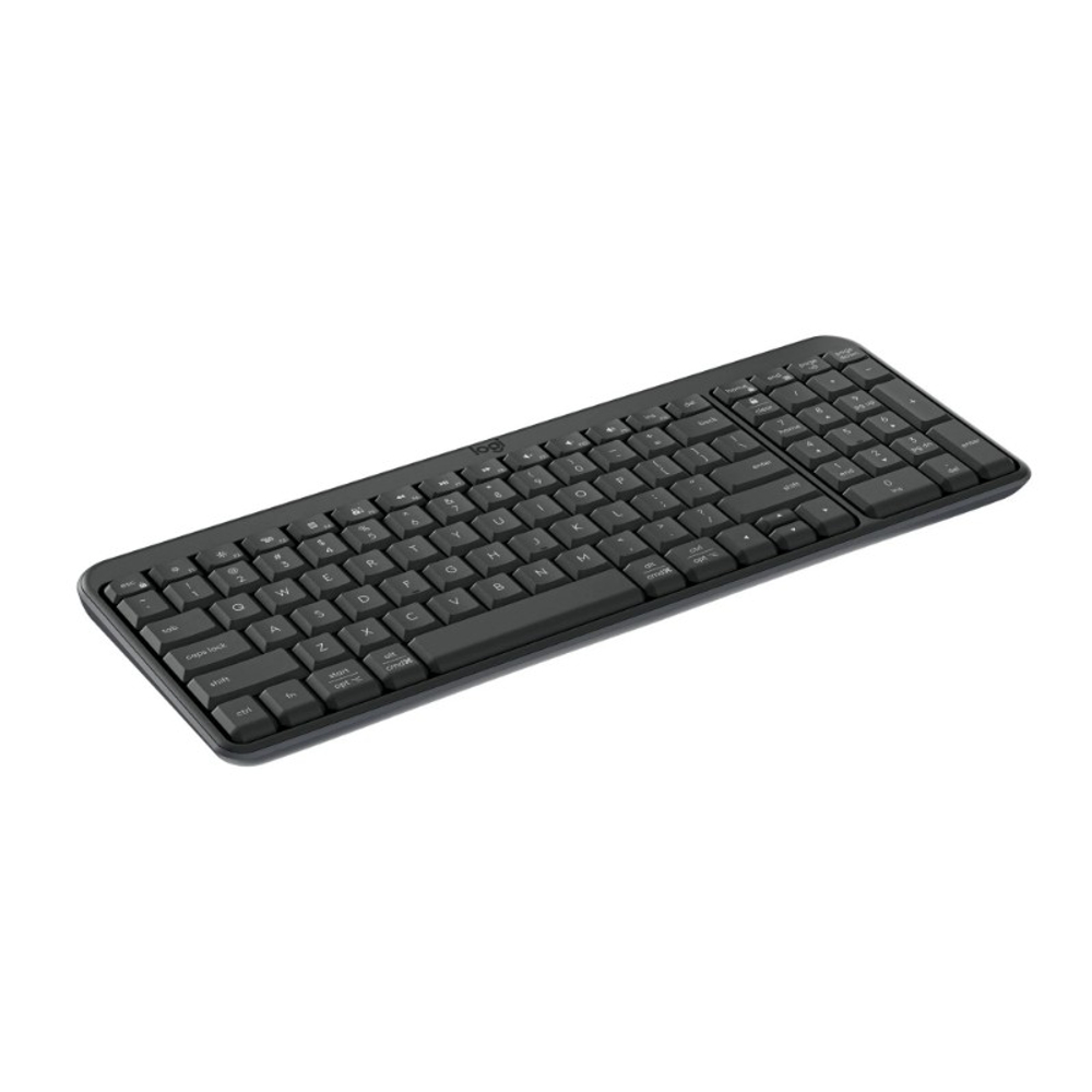 Клавиатура Logitech K250 Compact, Graphite (мембранная, беспроводная Bluetooth)