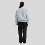 Бомбер Alpha Industries MA-1 Mist (Серо-голубой)