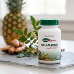NaturesPlus, Herbal Actives, InflamActin®, 60 веганских капсул