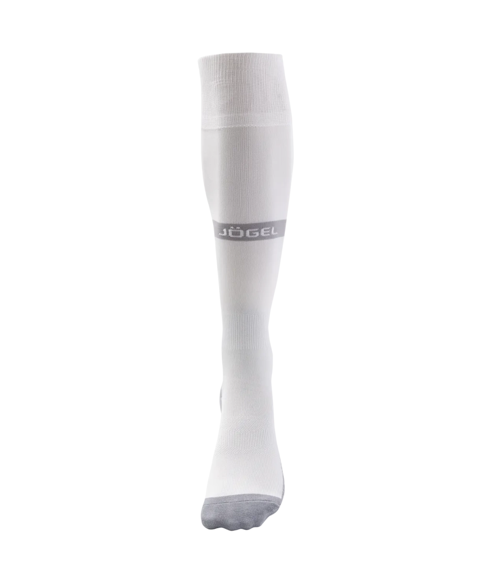 Гетры футбольные JÖGEL CAMP ADVANCED SOCKS 00, белый/серый