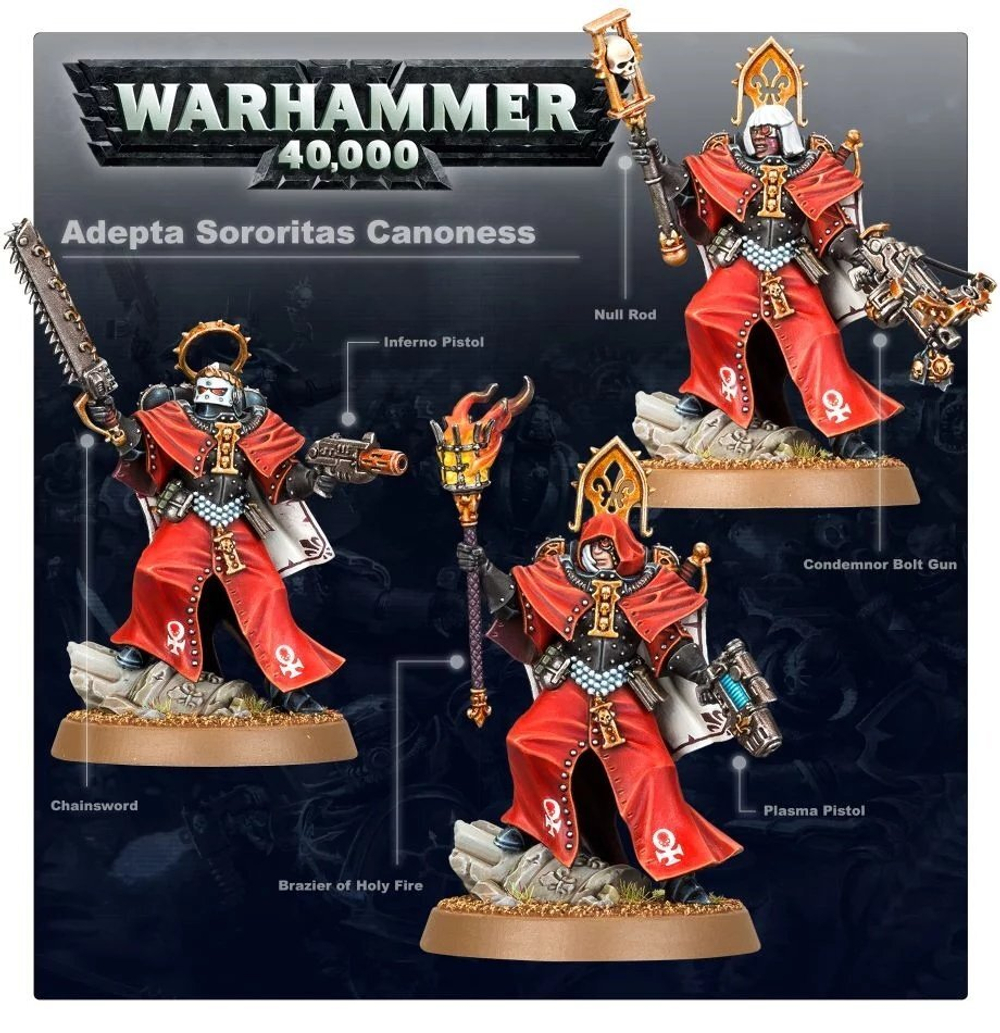 Adepta Sororitas Canoness