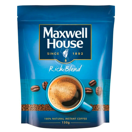 Кофе растворимый Maxwell House 150 гр м/уп