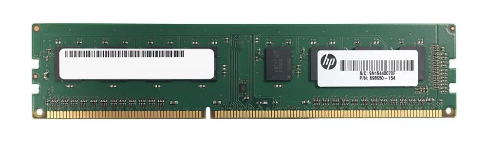 Оперативная память HP 4GB 2R PC3-12800 1600MHz Unbuffered DDR3 655410-150