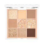 Палетка теней для век с глиттерами Unleashia Glitterpedia Eye Palette - №2 All of Brown, 6, 6г