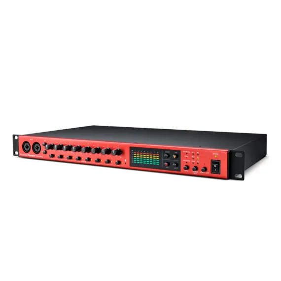 Focusrite Clarett+ OctoPre Black Red