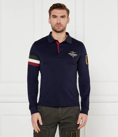 Поло Aeronautica Militare - темно-синий(PO1816J558)