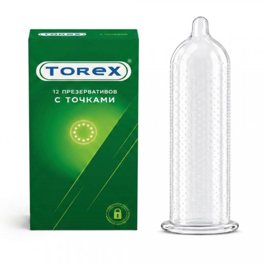 Презервативы с точками - TOREX 12 шт.
