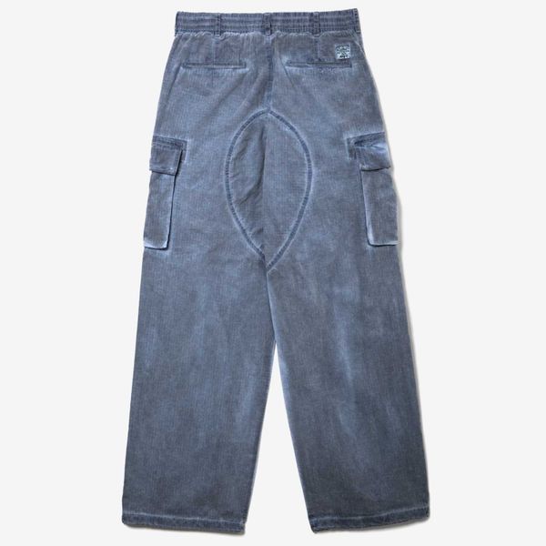 Брюки SS24 Cargo Garment Dyed синие - фото 9