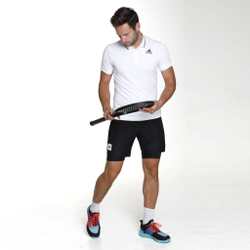 Мужские теннисные шорты adidas Paris 2in1 Shorts Men - Black