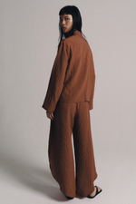 РУБАШКА В ПОЛОСКУ С ЗАСТЕЖКОЙ НА КЛЕВАНТЫ ZW COLLECTION — ZARA