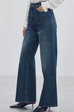 ДЖИНСЫ COMFORT WIDE LEG С ВЫСОКОЙ ПОСАДКОЙ — ZW COLLECTION — ZARA
