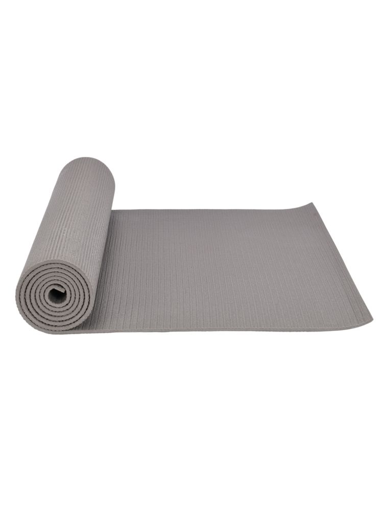 Коврик для фитнеса и йоги YM03-PVCYO-Grey 173 х 61 х 0,6 см