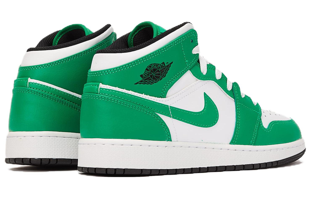 Jordan 1 Mid Lucky Green GS