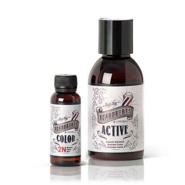 Красящий шампунь Beardburys Color Shampoo 2N Moreno, черный