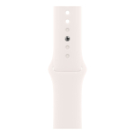 Apple Watch Series 10, 46 мм корпус из алюминия цвета «Rose Gold», ремешок Sport Band размера M/L цвета «Light Blush»