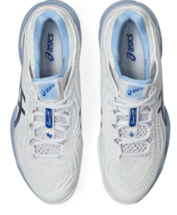 Мужские кроссовки теннисные Asics Court FF 3 Novak - white/tuna blue