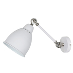 Бра Arte Lamp BRACCIO A2054AP-1WH, 1хE27