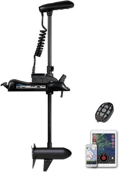 Электромотор Haswing Cayman B 55 lbs New Gear Box с функцией якоря 55Lbs / 12В / 137см