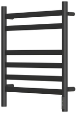 Полотенцесушитель электрический Point Селена PN16856B П6 500x600, диммер справа, черный