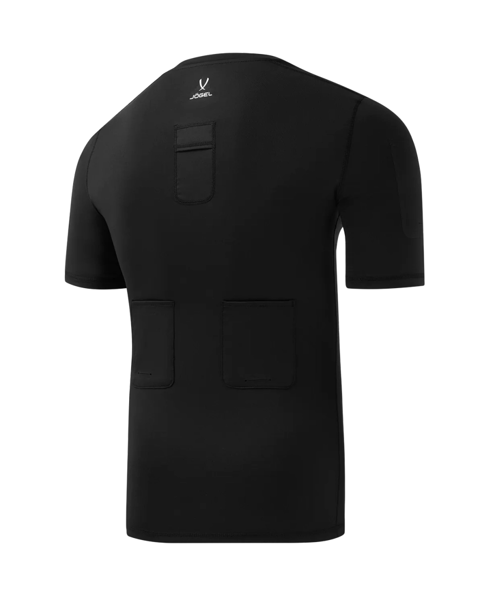 Футболка компрессионная судейская PerFormDRY Referee Baselayer Tee SS, черный