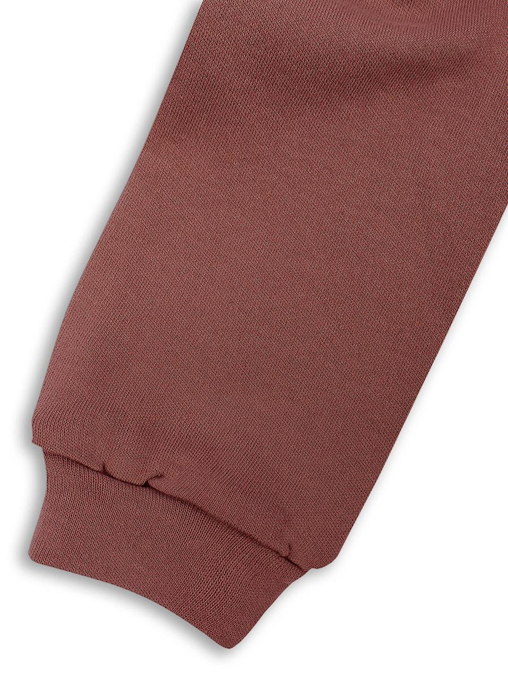 Костюм для мальчиков (свитшот, шорты) коричневый, р. 86-92 см 9097204 (MINAKU)