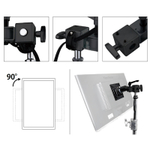 KUPO KS-308 Monitor Arm w/ Baby receiver. Кронштейн для монитора (↓20 кг)