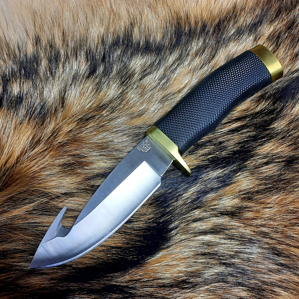 Шкуросъемный нож с крюком BUCK 0691BKG Buck Zipper