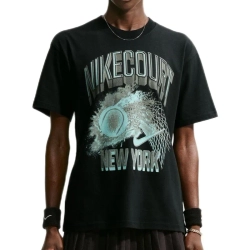 Женская теннисная футболка Nike Court Slam Short Sleeve - black