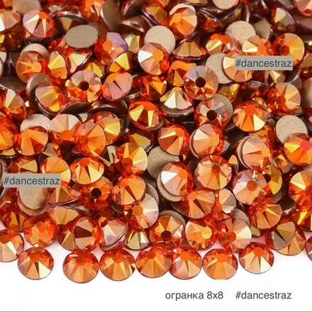 Стразы клеевые, Hyacinth AB 8*8, P50, SS16, 1440, (F2)