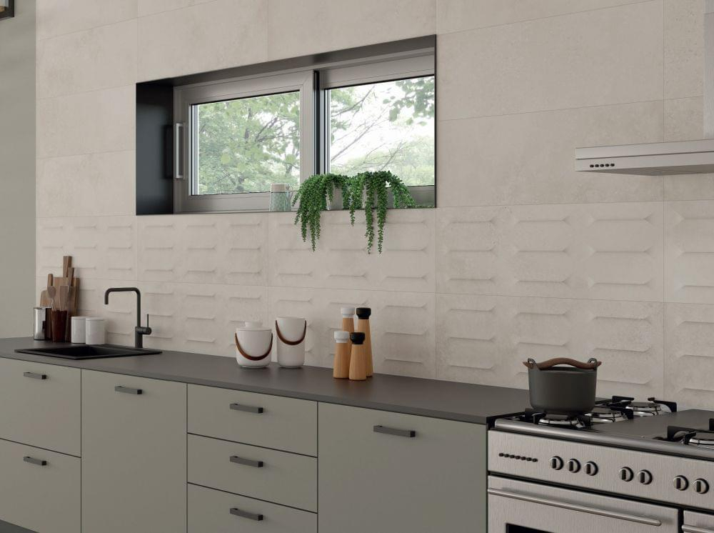 STN Ceramica Amstel Beige Mt Rect 59.5x120