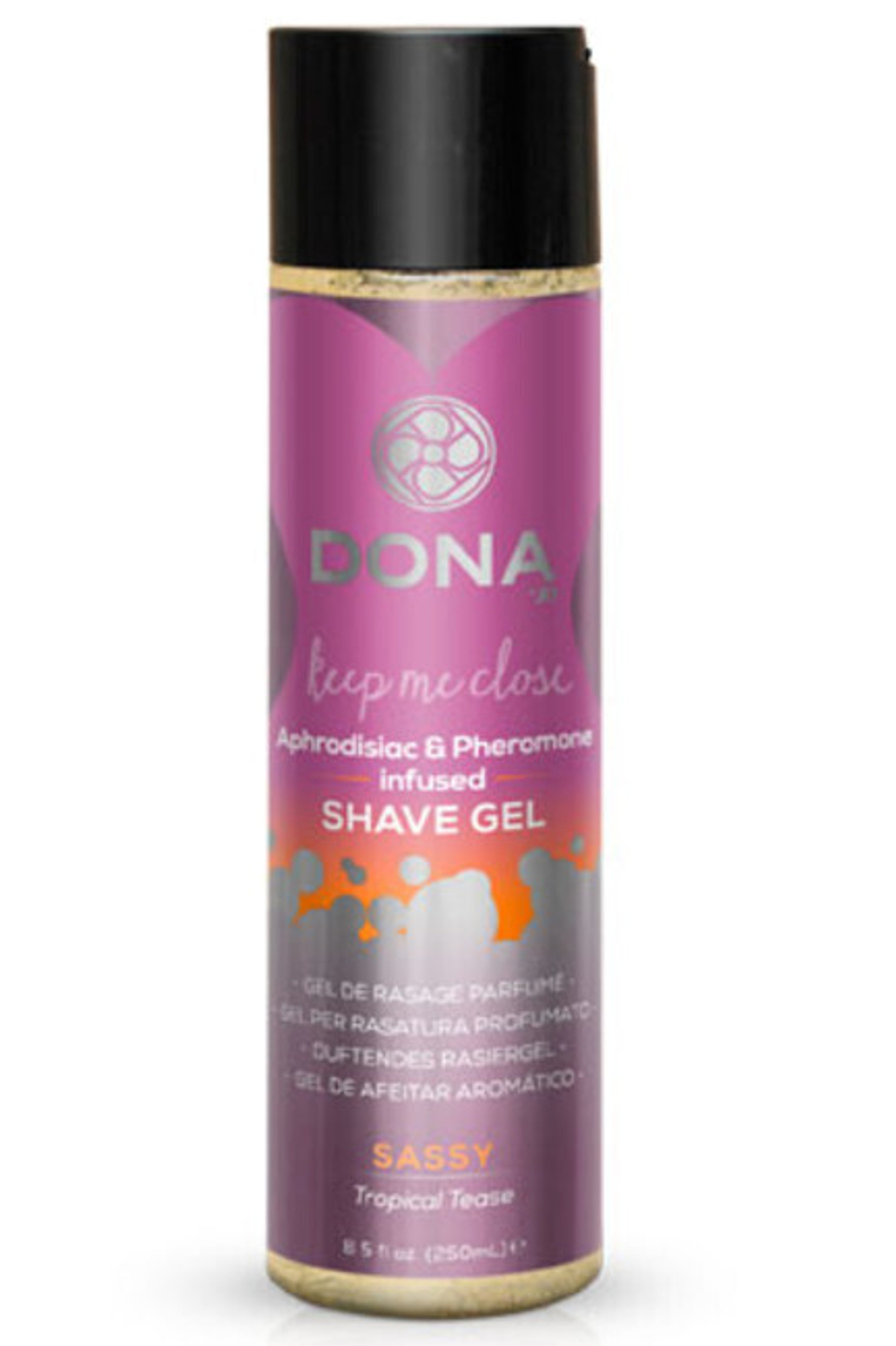 Гель для бритья Dona Shave Gel Sassy Aroma Tropical Tease 250 мл (Цвет: белый)