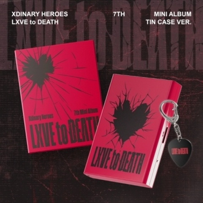 Альбом XDINARY HEROES - LXVE TO DEATH 7th Mini Album TIN CASE Version