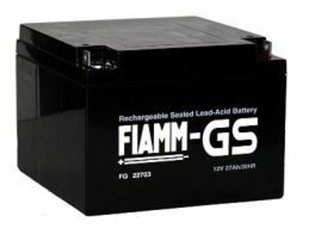 Аккумулятор FIAMM FG22703 - AGM ( 12В / 27Ач ) Аккумулятор FIAMM FG22703 - AGM ( 12В / 27Ач )
