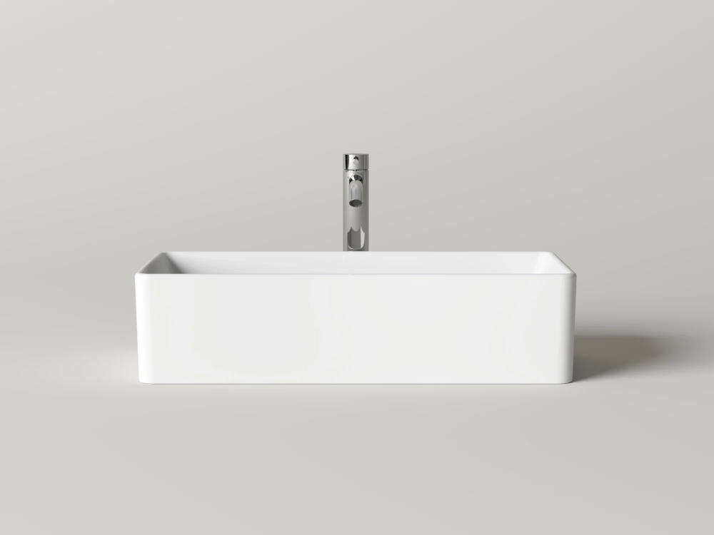 Раковина накладная Ceramicanova Алессия (Alessia) 610x310x150 белый, CN6083